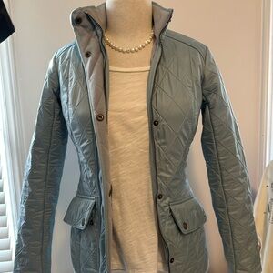 Barbour Blue Jacket Quilted Lightweight